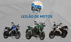 Leilão de Motocicletas - Segunda-Feira - 27/10/2025 Leilão de Motocicletas - Segunda-Feira - 27/10/2025